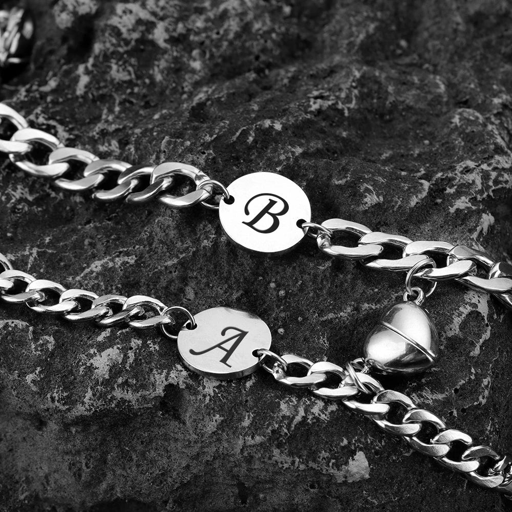 Magnetic Love Charm Bracelets